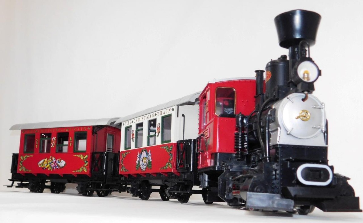 LGB 20540 The Christmas Set Loco & 2 Passenger Cars 1991 Tested