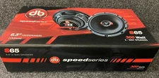 DB Drive S65 Speed Series 6.5" 2-Way Speakers 300 Watts Max/65 Watts RMS Power