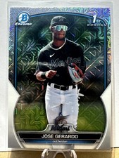 2023 Bowman Chrome - Prospects #BCP-195 Jose Gerardo (RC) Mojo Refractor
