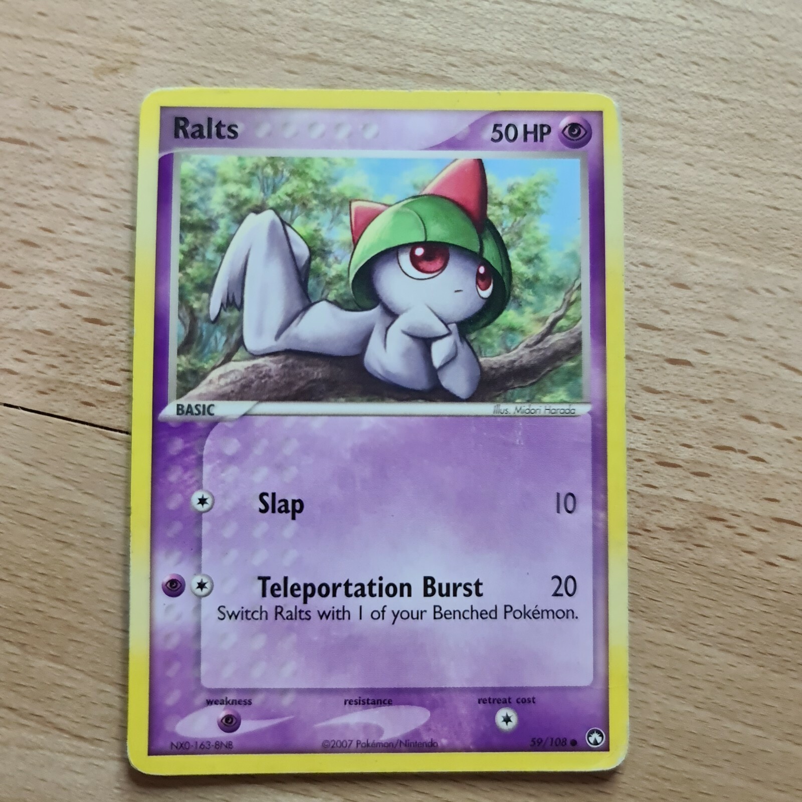 Ralts (PK 59)●EX Power Keepers●2007●Pokemon●MP●099
