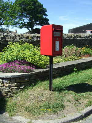 Foto 12x8 Elizabeth II Briefkasten auf der Sonnenstraße, Spurenkopf Copley Postbox Nr.  c2018