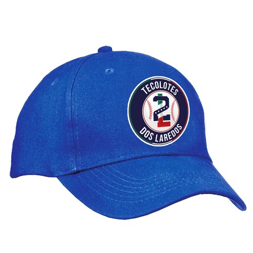 Delfines del Carmen Baseball Cap Hat color Black, Red - Picture 3 of 6