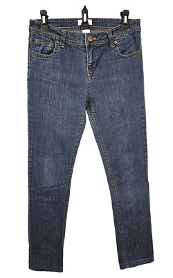 So Wear it, Declare it ~  Lower Rise Comfy Stretchy Blue Jeans ~ Women's Size 7