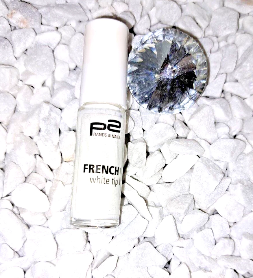 P2 French white tip Nagelspitzenlack 3ml Neu - Bild 1 von 1