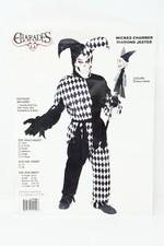 Evil Jester Boy's Wicked Horror Clown Halloween Costume Size Child Small 6 - 8