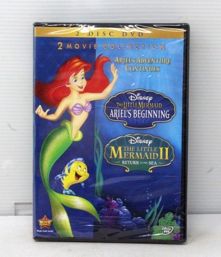 The Little Mermaid: 2 Movie Collection (DVD) - NEW (Read Des The Little Mermaid: 2 Movie Collection (DVD) - NEW (Read Des