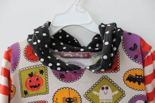 Jelly The Pug Girls Dress Long Sleeve Boo-tiful Multicolor Size 10 Pre-Owned - Picture 4 of 7