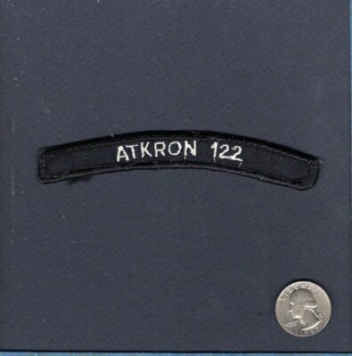 VA-122 FLYING EAGLES US NAVY Enlisted Uniform A-7 CORSAIR Squadron Rocker Patch