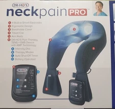 NEW Dr. Ho's Neck Pain Pro T E N S/ E M S Therapy Head/Neck/Shoulder Pain Relief