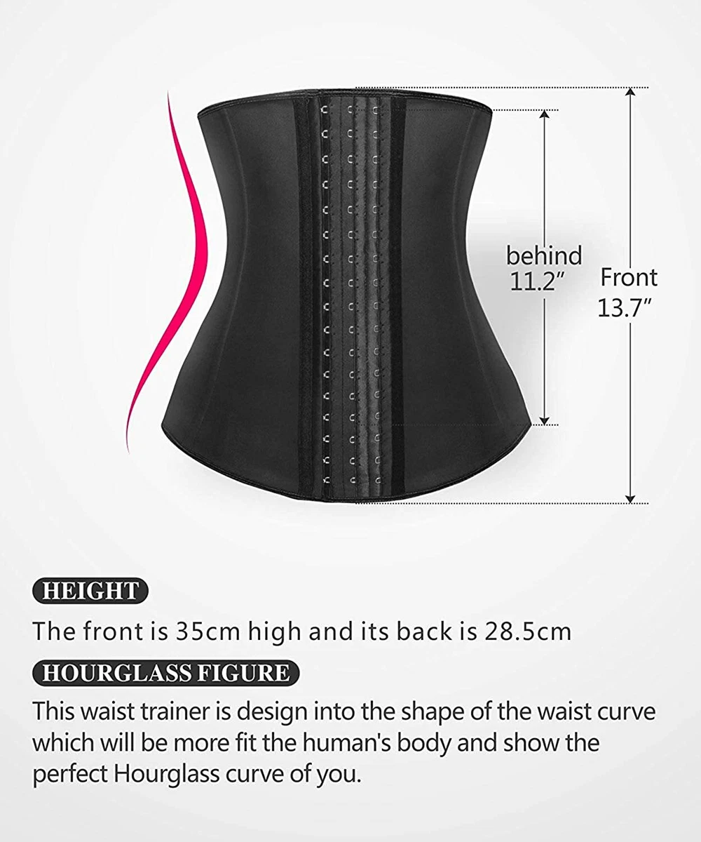  YIANNA Latex Waist Trainer For Women Tummy Control