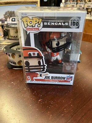 Joe Burrow Funko Pop 168 Cincinnati Bengals Orange Jersey 