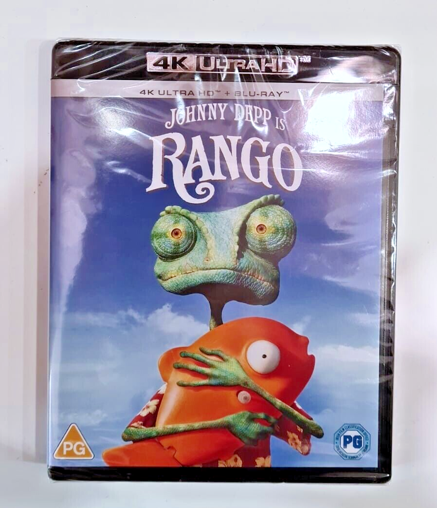 4K UHD BLU-RAY    RANGO    BRAND NEW SEALED UK STOCK - Image 4