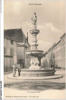 AKZP9-0907-54 - TOUL - la fontaine curel