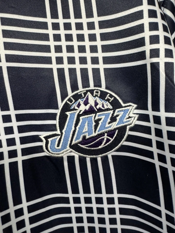Chaqueta reversible con cremallera UNK NBA Utah Jazz para hombre XL-XXL baloncesto Foto 2 de 4
