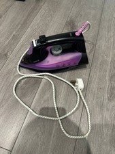 Elgento E22001 Corded Steam Iron 2600W - Purple And Black