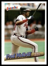 1996 Bazooka Fred McGriff Atlanta Braves #109