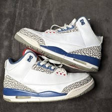 Jordan Air 3 Retro Size 11 OG True Blue 2016 White/Blue/Gray/Red 854262-106