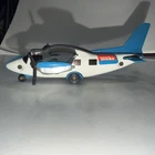 Vintage Tonka Twin Engine Plane Pressed Steel Japan