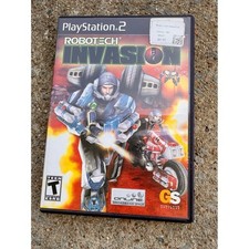 Robotech Invasion Sony PlayStation 2 PS2 Game Sci-Fi Shooter-Tested