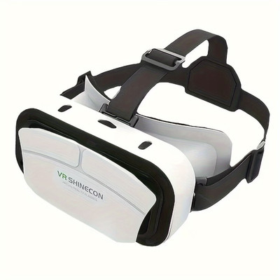 VR-Brille fürs Smartphone - Virtual Reality Headset - Neu- Weiß, Schwarz