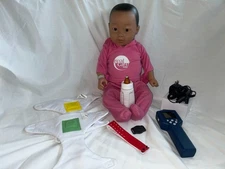 NICE RealCare 2 + Set Mexican Girl Hispanic Baby +Programmer + Accessories WORKS