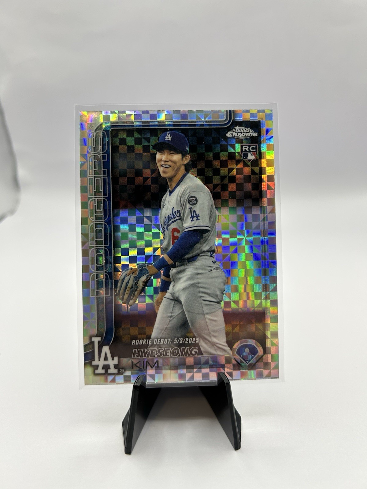 2025 Topps Chrome Update Series - Hyeseong Kim #USC149 X-Fractor (RC)