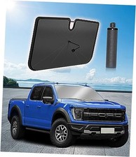 Windshield Sun Shade Car Umbrella: Dual-ayer Nanomaterial Ice Crystal Cooling L