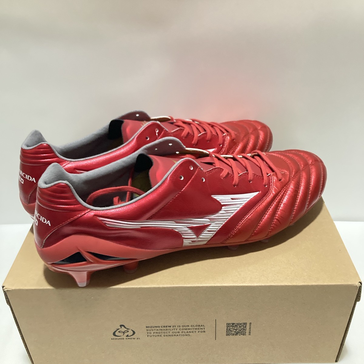 MIZUNO Monarcida NEO III ELITE P1GA252060 Ruby Red/White Men