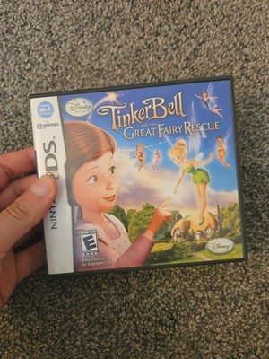 Tinker Bell Great Fairy Rescue Nintendo DS CIB Authentic Free Shipping