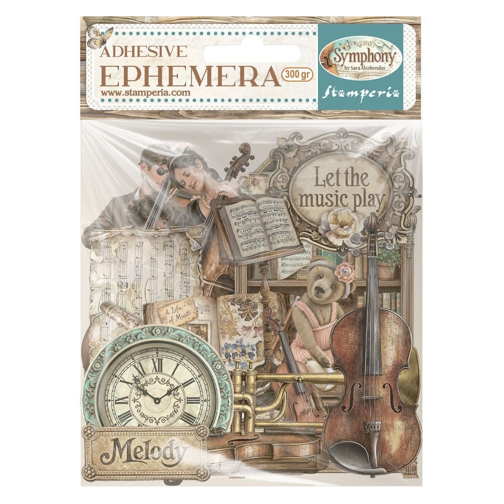 Stamperia Ephemera – Symphony | SPDFLCT84
