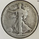 VERY RARE ~ 1921 S Walking Liberty SILVER Half Dollar ~ 90% Silver