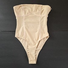 Princess Polly Bustier Style Nude Body Suit Size 4