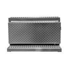 Aluminum Step Tool Box 31"×30"×15" (F-011) Aftermarket