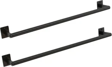 2 Packs 24 Inch Bathroom Towel Bar, Matte Black Towel Racks for Bathroom,  Bathr