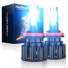 Ice Blue H11 H11ll 8000k 8k 2 Led Headlight Bulb Conversion Headlamp Light Bulbs Ice Blue H11 H11ll 8000k 8k 2 Led Headlight Bulb Conversion Headlamp Light Bulbs