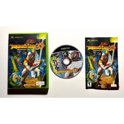 Dragons lair 3D Return to the Lair (Xbox)Works complete CIB Nice!