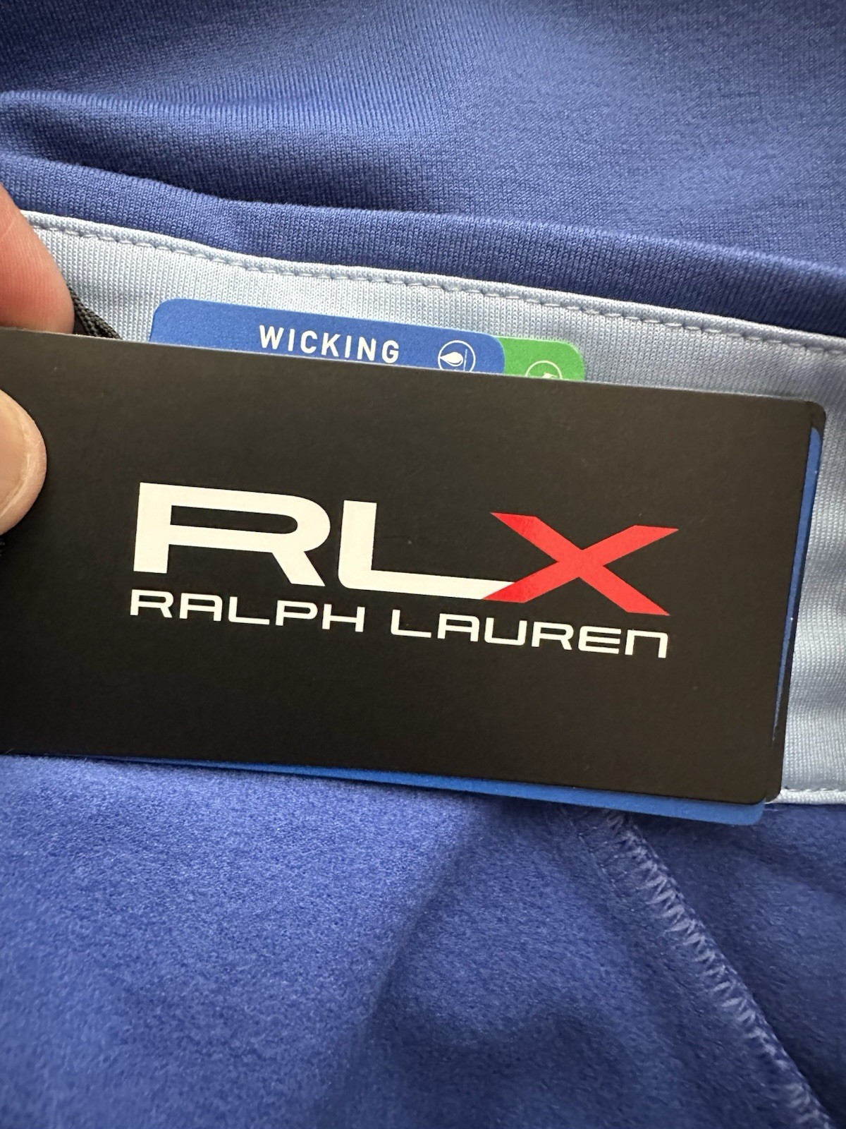 Polo Ralph Lauren RLX Golf Hybrid Performance Quarter Zip Pullover Size Medium thumbnail 7