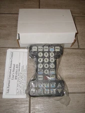 NEW Tek Partner BW-0561-RD Lighted Button Extra Large Universal Remote Control