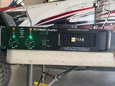 Crest Audio Pro 7200 Professional Touring Power Amplifier 2RU 