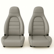 Sitzbezüge Bezüge für Mazda MX-5 Miata 1990-1996 Grau.
