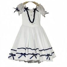 Romantic Long Ballet Dress Kids Ballerina Dress White Dance Costume Tutu Clothes