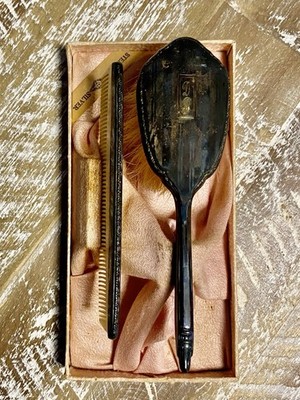 Antique Sterling Silver Baby/Child Brush And Comb Set | eBay display picture 3