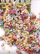50pcs Mixed Color Mini Daisy Silk Flowers Resin Decorative,DIY,crafts