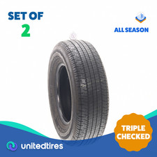 Set Of 2 Used St 22575r15 Goodyear Endurance 117112n - 632