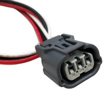 Daytime Running Light DRL Connector Pigtail Harness Repair Gray