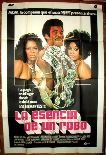 RAYMOND St. JACQUES ! orig1SH movie poster 1972 COOL BREEZE ! BLAXPOITATION !!!