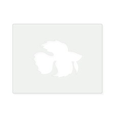 Betta Fish Reusable Mylar Stencil, 10 mil Plastic Paint Stencil for Crafts and D