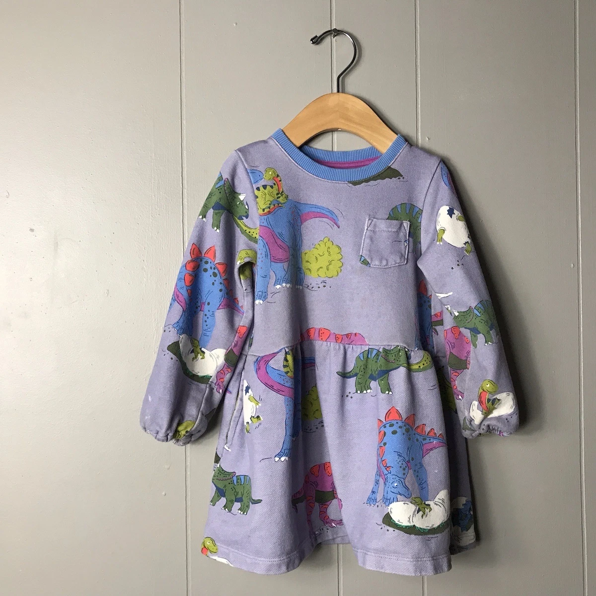 knee length dresses for ladies Loopback Sweatshirt Dress Girls Kids Boden main image 0