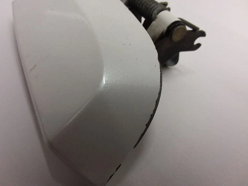 Manija exterior de puerta trasera izquierda blanca Infiniti QX56 2004-2008 del conductor Foto 3 de 4