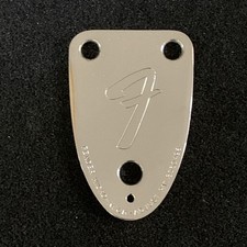 1975 Fender USA Strat Tele Deluxe Guitar Neck Plate 3 Bolt Vintage Part